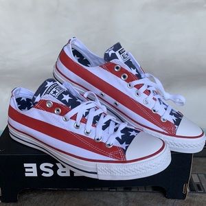 CONVERSE CTAS OX RED/WHITE/BLUE MEN’S